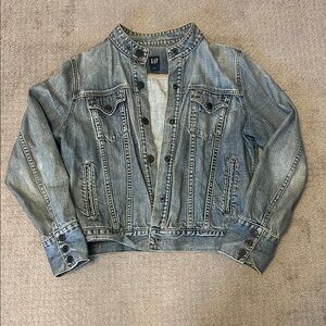 GAP vintage Women's Blue Denim Jacket size Large